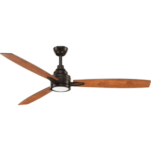 PP25542030K Gaze Oversize Fan (60'' and Larger) Ceiling Fan - Oil Rubbed  Bronze