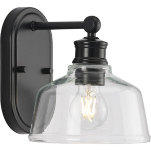 PP30039531M Singleton 1 Bulb Wall Sconce - Matte Black