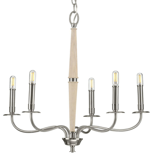 PP400199009 Durrell Mid Sized Chandelier Chandelier - Brushed Nickel