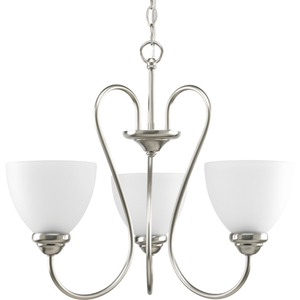 PP466409 Heart Mini Chandelier - Brushed Nickel PP466409 Heart Mini Chandelier - Brushed Nickel