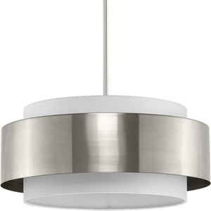 PP500400009 Silva Down Light Pendant Light - Brushed Nickel