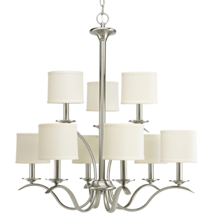 PP463809 Inspire Mid Sized Chandelier Chandelier - Brushed Nickel