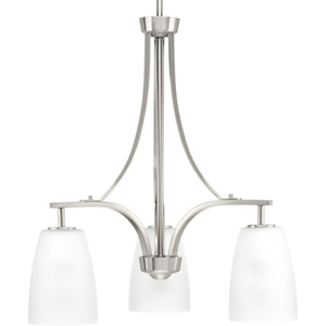 PP400042009 Leap Mid Sized Chandelier Chandelier - Brushed Nickel