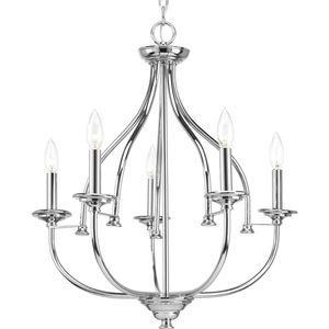 PP400066015 Tinsley Mid Sized Chandelier Chandelier - Polished Chrome