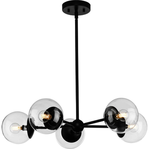 PP40032531M Atwell Mid Sized Chandelier Chandelier - Matte Black