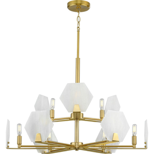 PP400217109 Rae Mid Sized Chandelier Chandelier - Brushed Bronze