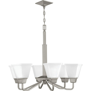 PP400119009 Clifton Heights Mid Sized Chandelier Chandelier - Brushed Nickel PP400119009 Clifton Heights Mid Sized Chandelier Chandelier - Brushed Nickel