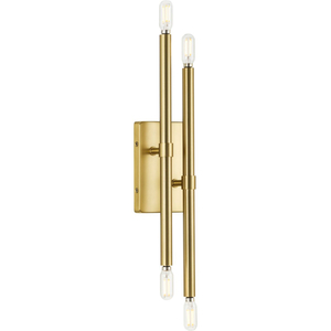 PP710120191 Arya Multi Bulb Wall Sconce - Brushed Gold