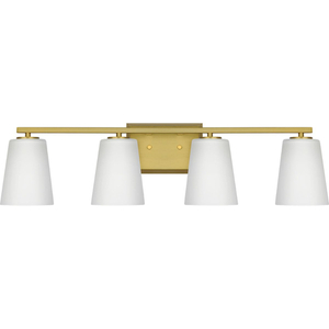 PP300464191 Vertex 4 or More Bulb Bathroom Lighting - Brushed Gold