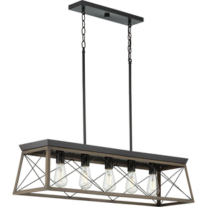 PP400048020 Briarwood Linear Pendant Pendant Light - Antique Bronze