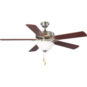 PP259909 Builder Fan Large Fan (52'' to 59'') Ceiling Fan - Brushed Nickel