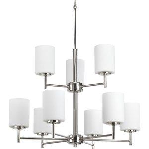 PP4726104 Replay Mid Sized Chandelier Chandelier - Polished Nickel