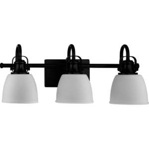 PP30042831M Preston 3 Bulb Bathroom Lighting - Matte Black PP30042831M Preston 3 Bulb Bathroom Lighting - Matte Black