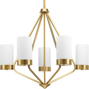 PP400022109 Elevate Mid Sized Chandelier Chandelier - Brushed Bronze