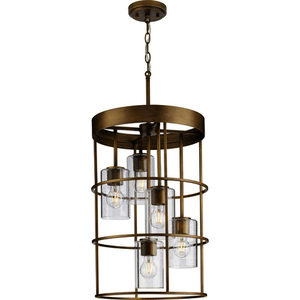 PP500402196 Burgess Entrance / Foyer Pendant Light - Aged Bronze