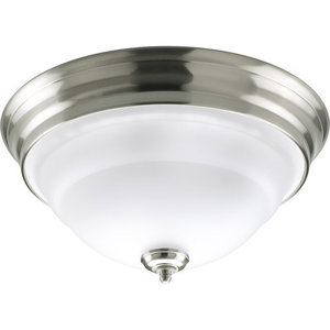 PP318409 Torino Flush Mount Ceiling Light - Brushed Nickel PP318409 Torino Flush Mount Ceiling Light - Brushed Nickel