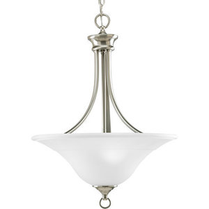 PP347409 Trinity Up Light Pendant Light - Brushed Nickel