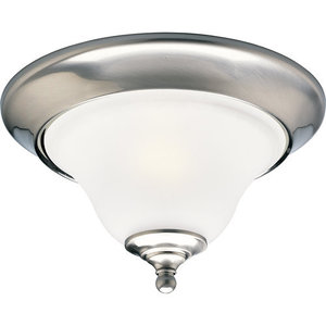 PP347509 Trinity Flush Mount Ceiling Light - Brushed Nickel