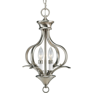 PP380609 Trinity Entrance / Foyer Pendant Light - Brushed Nickel