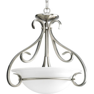 PP384309 Torino Up Light Pendant Light - Brushed Nickel PP384309 Torino Up Light Pendant Light - Brushed Nickel