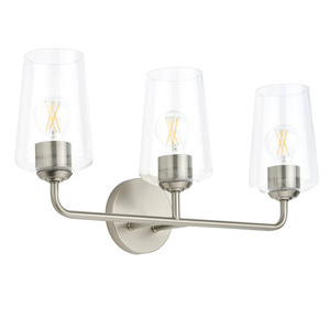 PP300541009 Celino 2 Bulb Bathroom Lighting - Brushed Nickel