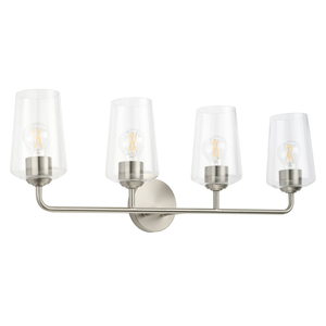 PP300542009 Celino 4 or More Bulb Bathroom Lighting - Brushed Nickel