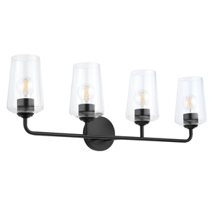 PP300542031 Celino 4 or More Bulb Bathroom Lighting - Black
