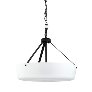 PP500508031 Lieon Flush Mount Ceiling Light - Black