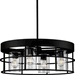 Progress PP40031131M Matte Black Mini Chandelier