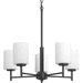 Progress PP431931 Black Mid Sized Chandelier