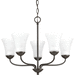 Progress PP477020 Antique Bronze Mid Sized Chandelier
