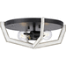 Progress PP35022431M Matte Black Flush Mount Ceiling Light