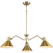 Progress PP400309109 Brushed Bronze Large Foyer Chandelier