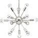 Progress PP400040104 Polished Nickel Large Foyer Chandelier