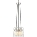 Progress PP400132009 Brushed Nickel Multi Light Pendant