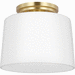 Progress PP350260012 Satin Brass Flush Mount Ceiling Light