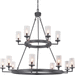 Progress PP400166143 Graphite Large Foyer Chandelier