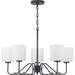 Progress PP400182031 Black Mid Sized Chandelier