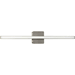 Progress PP300405009CS Brushed Nickel Flush Mount Ceiling Light