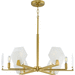 Progress PP400216109 Brushed Bronze Mid Sized Chandelier