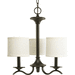 Progress PP463220 Antique Bronze Mid Sized Chandelier