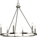Progress PP400313009 Brushed Nickel Mid Sized Chandelier