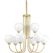 Progress PP400061078 Vintage Gold Mid Sized Chandelier