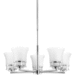 Progress PP461315 Polished Chrome Mid Sized Chandelier