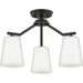 Progress PP40034231M Matte Black Mini Chandelier