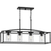 Progress PP55012931M Matte Black Large Foyer Chandelier