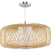 Progress PP500397201 Natural Rattan Drum Pendant