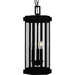 Progress PP550132031 Textured Black Multi Bulb Wall Sconce