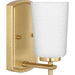 Progress PP300465012 Satin Brass 1 Bulb Wall Sconce