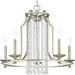 Progress PP400078134 Silver Ridge Mid Sized Chandelier